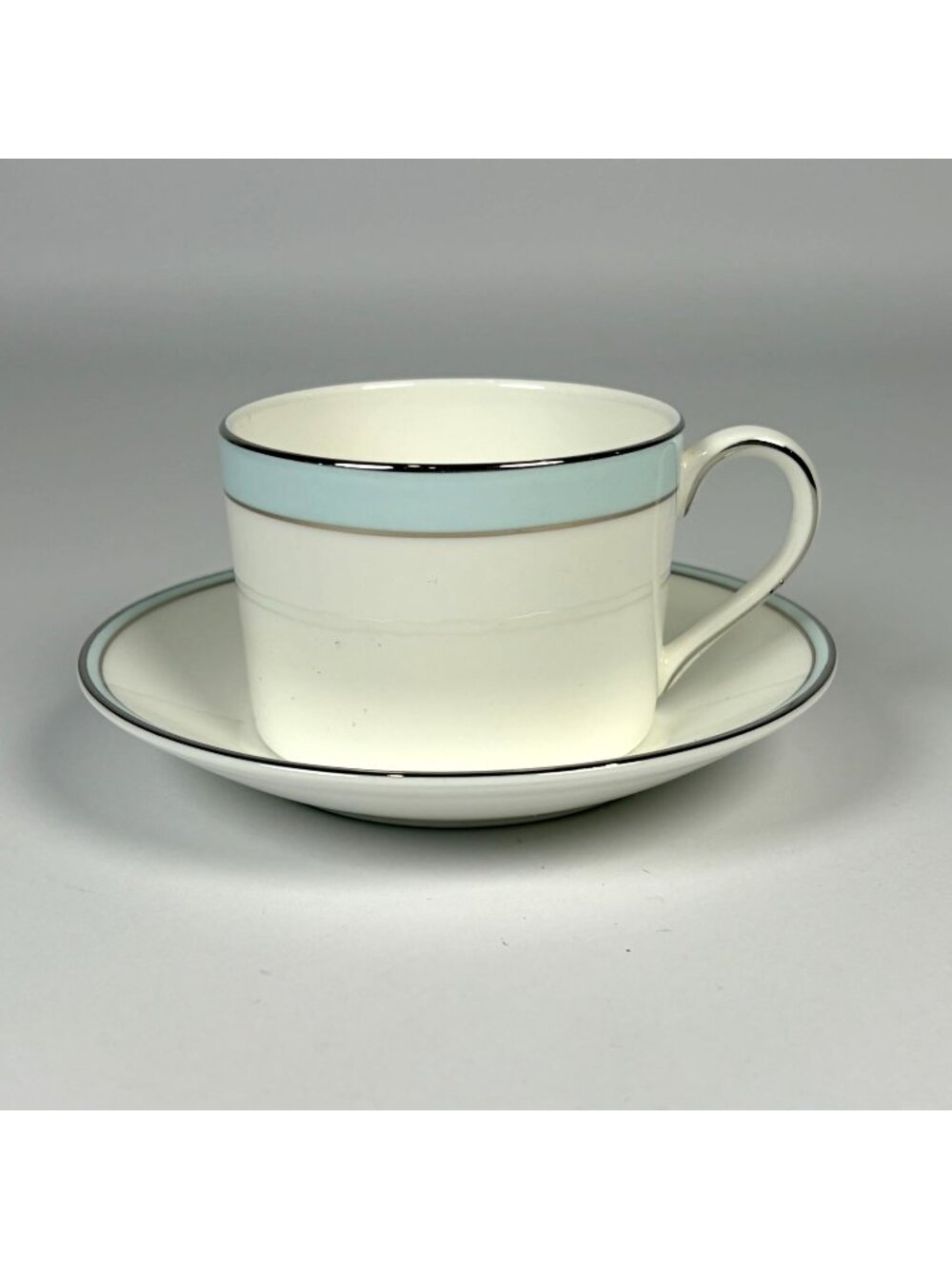 Vera Wang Wedgwood Blue Duchesse Teacup & Saucer